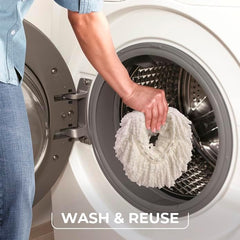 O-Cedar EasyWring Spin Mop Microfiber Refill (Pack of 4)