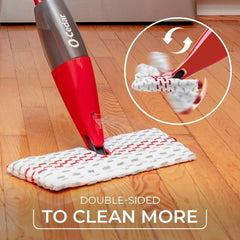 O-Cedar ProMist MAX Spray Mop, PMM with 2 Extra Refills, Red