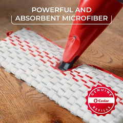 O-Cedar ProMist MAX Spray Mop, PMM with 2 Extra Refills, Red