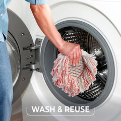 O-Cedar EasyWring Spin Mop Microfiber Refill (Pack of 4)