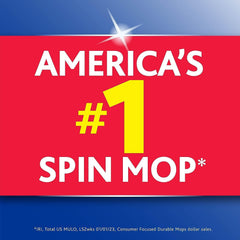 O-Cedar EasyWring Spin Mop Microfiber Refill (Pack of 4)