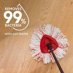 O-Cedar EasyWring Spin Mop Microfiber Refill (Pack of 4)