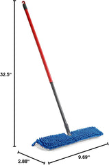 O-Cedar Hardwood Floor 'N More Microfiber Flip Mop , Blue