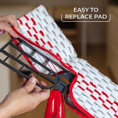 O-Cedar ProMist MAX Spray Mop, PMM with 2 Extra Refills, Red