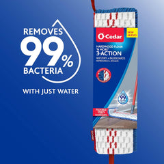 O-Cedar Hardwood Floor 'N More Microfiber Flip Mop , Blue