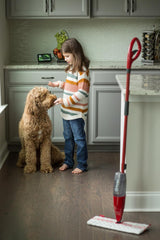 O-Cedar ProMist MAX Spray Mop, PMM with 2 Extra Refills, Red