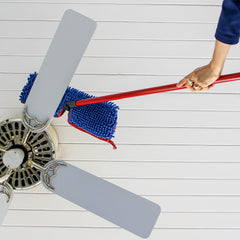 O-Cedar Hardwood Floor 'N More Microfiber Flip Mop , Blue