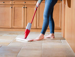 O-Cedar ProMist MAX Spray Mop, PMM with 2 Extra Refills, Red