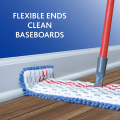 O-Cedar Hardwood Floor 'N More Microfiber Flip Mop , Blue