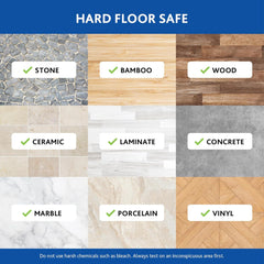 O-Cedar Hardwood Floor 'N More Microfiber Flip Mop , Blue